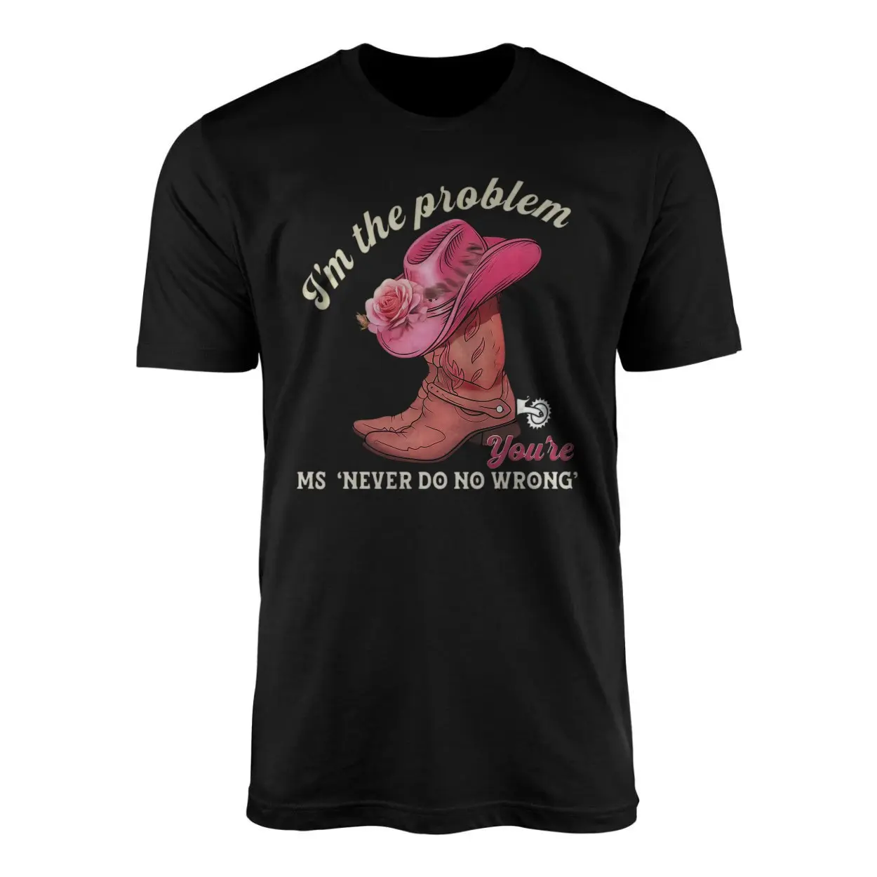 I'm the Problem Funny Cowgirl Western Boot Hat Graphic T-Shirt 1 Im the Problem Funny Cowgirl Western Boot Hat Graphic T Shirt 1 1.jpg