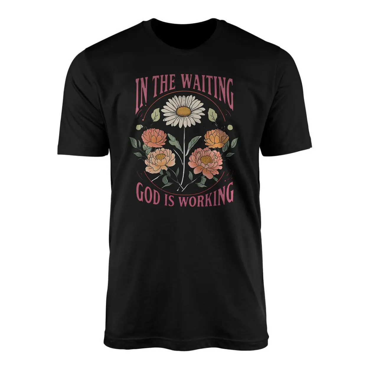 In2BThe2BWaiting2BGod2BIs2BWorking2BChristian2BFloral2BT Shirt2B1 nDMlP 1.jpg
