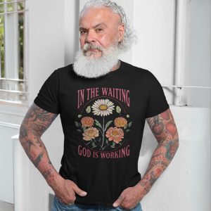 In2BThe2BWaiting2BGod2BIs2BWorking2BChristian2BFloral2BT Shirt2B7 amFVy 1.jpg