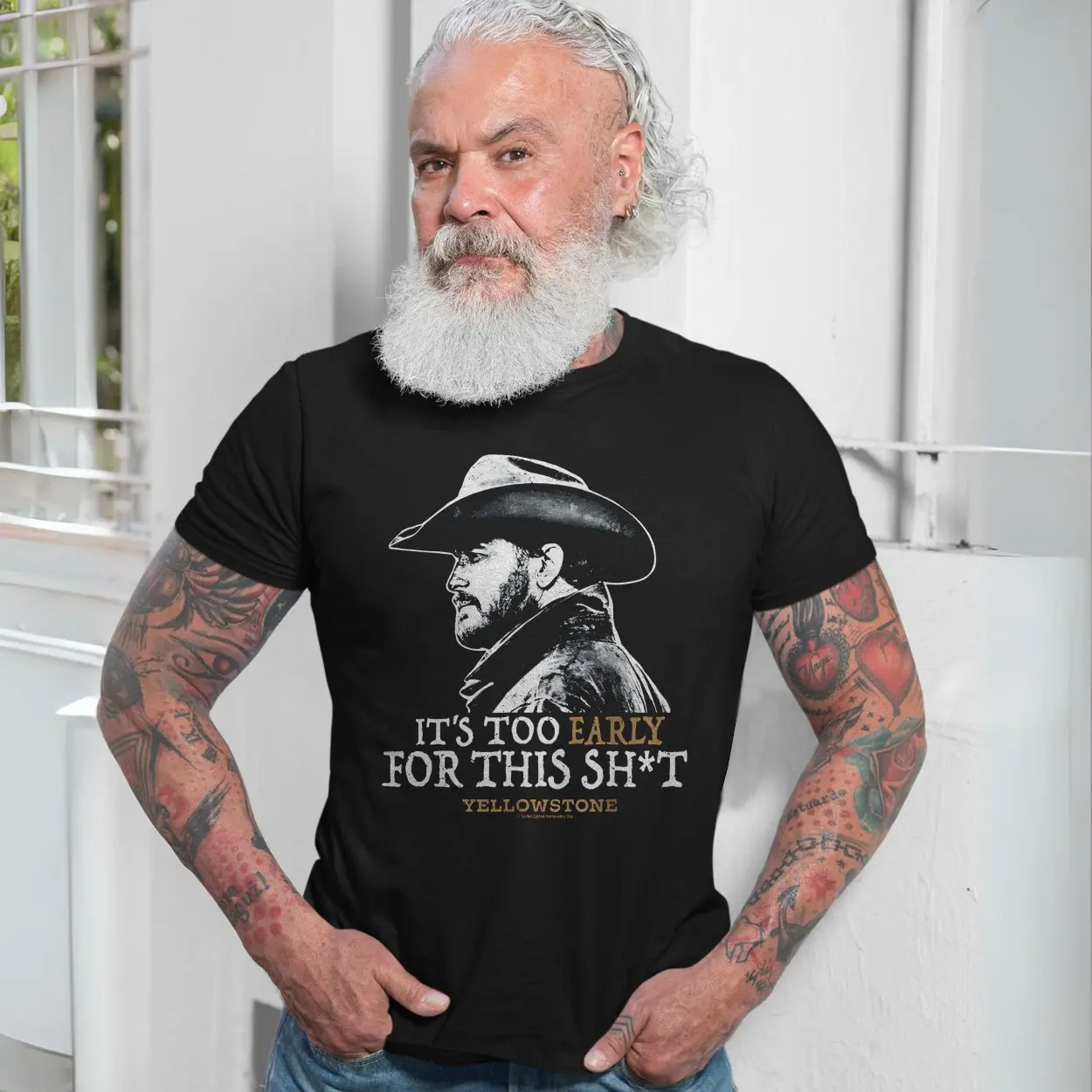 Its Too Early for This Shit Yellowstone Graphic T Shirt 7 1.jpg