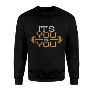Its You vs You Motivational Fitness Gym Workout T Shirt 3 1.jpg