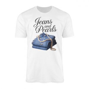 Jeans and Pearls Fashion Aesthetic Graphic T Shirt 1 1 1.jpg