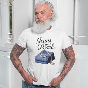Jeans and Pearls Fashion Aesthetic Graphic T Shirt 7 1 1.jpg