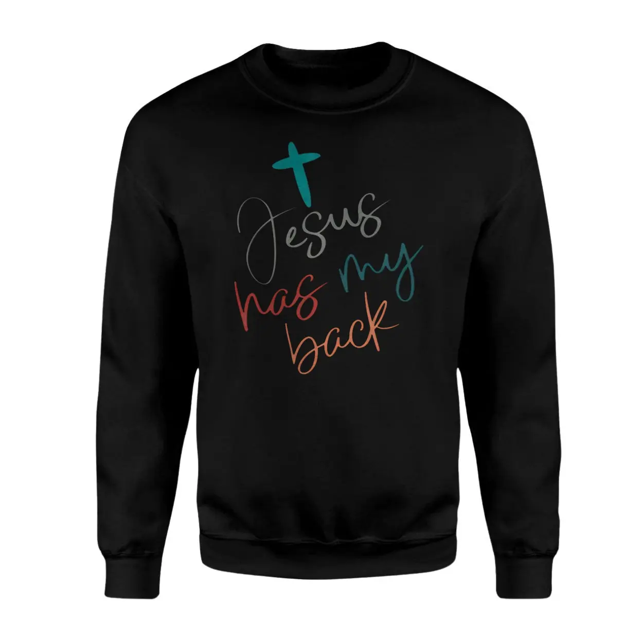 Jesus Has My Back Christian Faith Script T-Shirt 3 Jesus Has My Back Christian Faith Script T Shirt 3 1 1.jpg