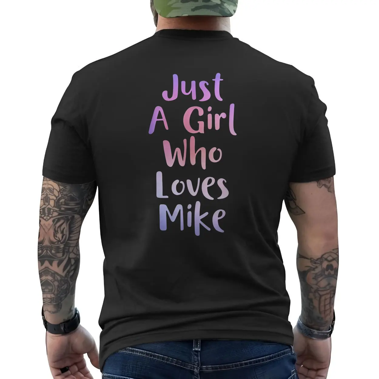 Just A Girl Who Loves Mike Cute T-Shirt 6 Just A Girl Who Loves Mike Cute T Shirt 6 1.jpg