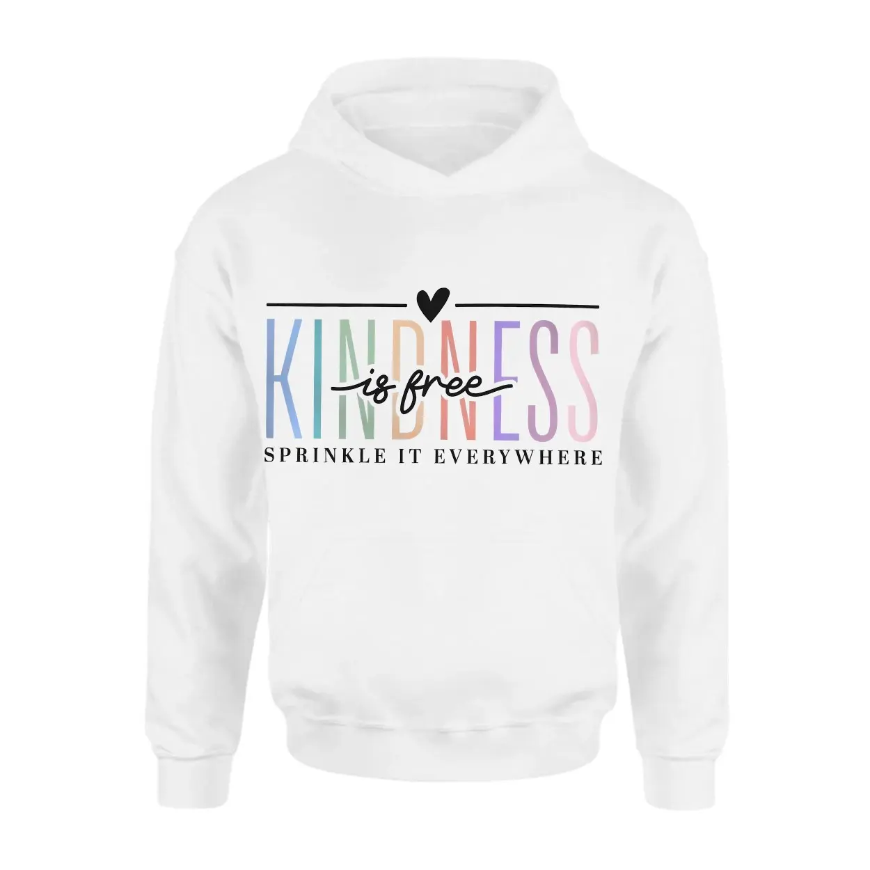 Kindness Is Free Positive Quote Rainbow Graphic T-Shirt 2 Kindness Is Free Positive Quote Rainbow Graphic T Shirt 2 1.jpg