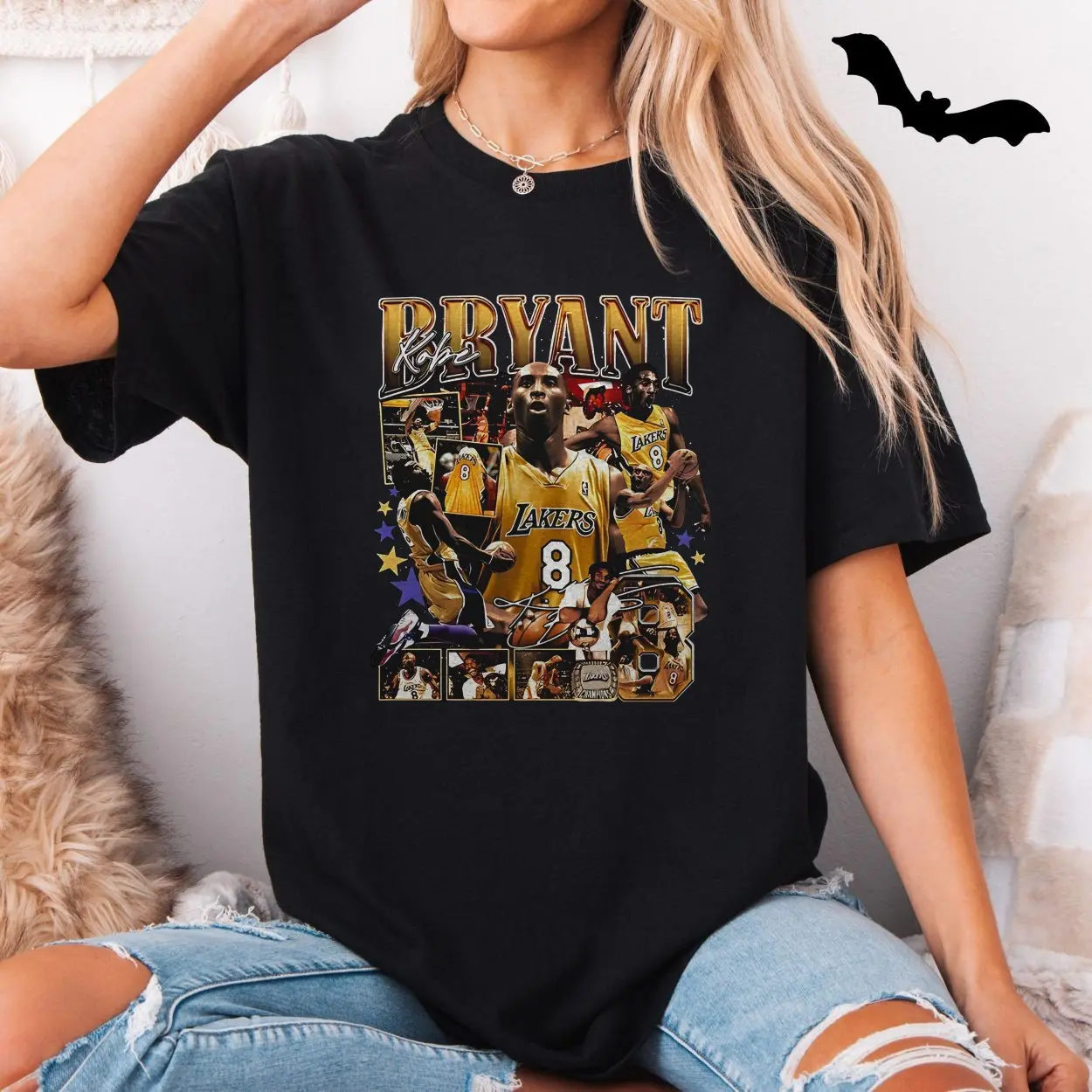 Kobe Bryant 8 Los Angeles Lakers Tribute Collage T Shirt Design 5 1.jpg