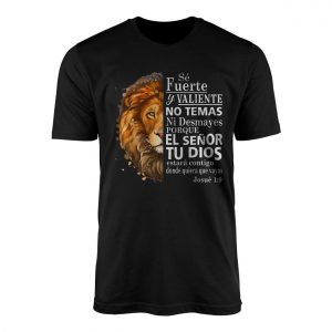 Leon Cristiano Josue 1 9 Camiseta E28093 Fe y Valentia Biblica Shirt 1 1.jpg