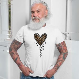 Leopard Print Heart Balloon Graphic T Shirt 7 1.jpg