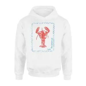 Les Poissons Lobster French Seafood Illustration T-Shirt 8 Les Poissons Lobster French Seafood Illustration T Shirt 2 1.jpg