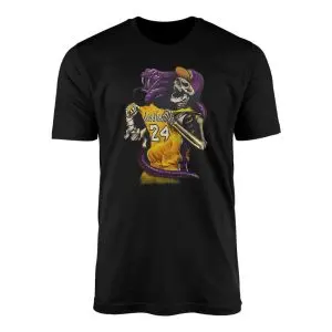 Los Angeles Basketball Skeleton Mamba Tribute Graphic T Shirt 1 1.jpg