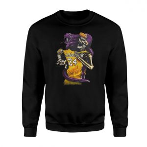 Los Angeles Basketball Skeleton Mamba Tribute Graphic T Shirt 3 1.jpg