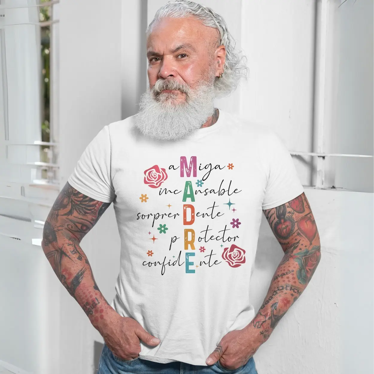 Madre Colorful Flower Graphic Mothers Day T Shirt 7 1.jpg