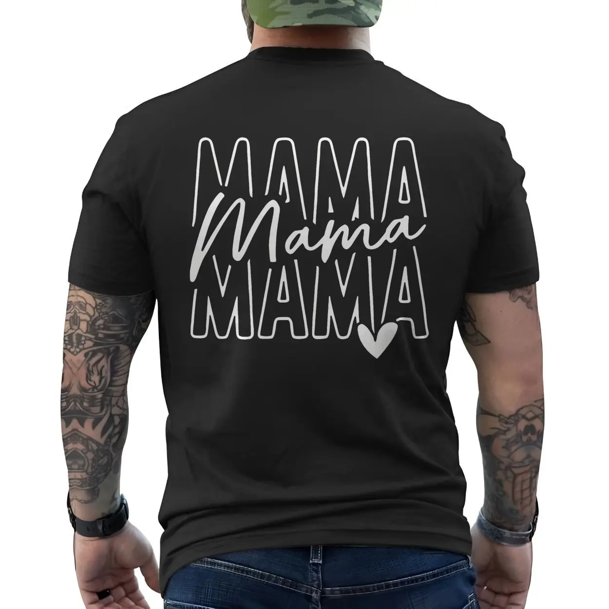 Mama Repeated Typography Heart Graphic T-Shirt 6 Mama Repeated Typography Heart Graphic T Shirt 6 1.jpg