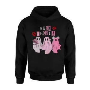 Mean Ghouls Funny Pink Ghost Halloween Parody T-Shirt 8 Mean Ghouls Funny Pink Ghost Halloween Parody T Shirt 2 1.jpg
