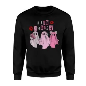 Mean Ghouls Funny Pink Ghost Halloween Parody T-Shirt 9 Mean Ghouls Funny Pink Ghost Halloween Parody T Shirt 3 1.jpg