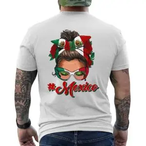 Messy Bun Mexico Flag T-Shirt Mexican Pride Gift for Women 12 Messy Bun Mexico Flag T Shirt Mexican Pride Gift for Women 6 1.jpg