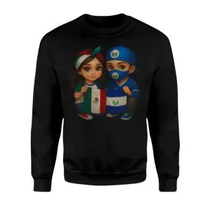 Mexico And El Salvador Friendship Flag T-Shirt 9 Mexico And El Salvador Friendship Flag T Shirt 3 1.jpg