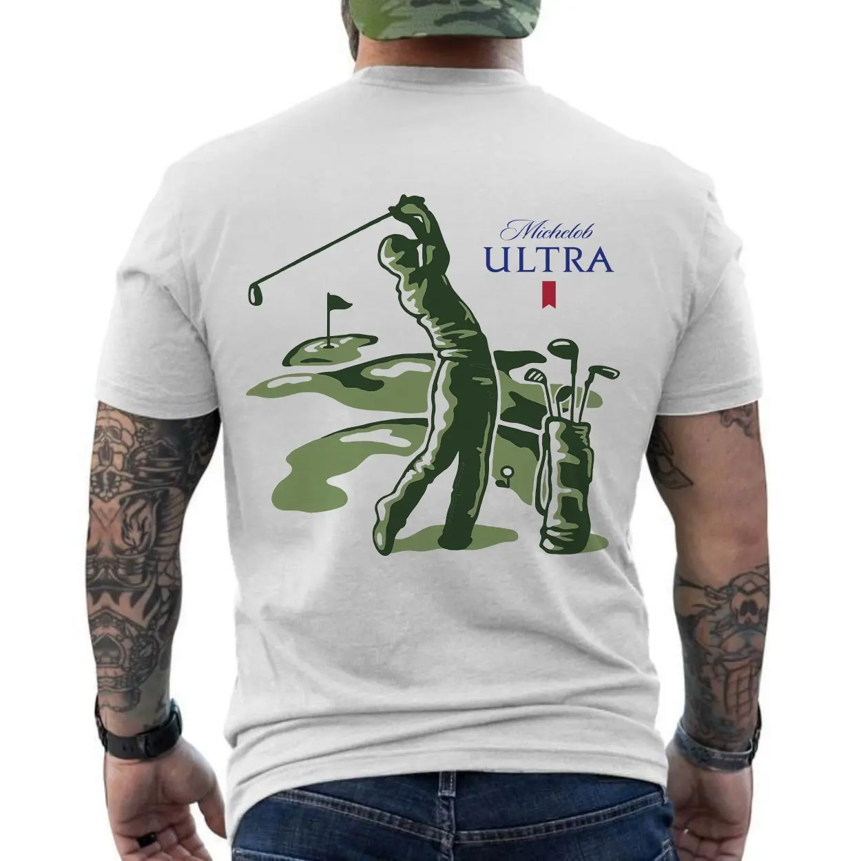 Michelob Ultra Golf Graphic T Shirt 6 1.jpg