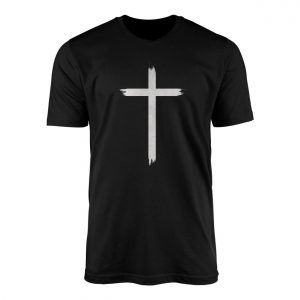 Minimalist Cross T Shirt E28093 Simple Christian Faith Graphic Tee 1 1.jpg