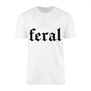 Minimalist Feral Text Graphic T Shirt 1 1 1.jpg