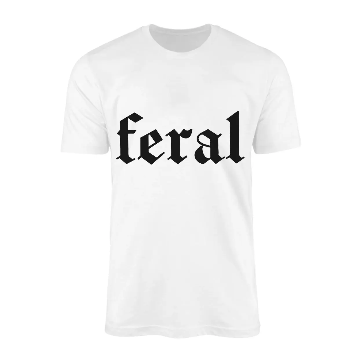 Minimalist Feral Text Graphic T Shirt 1 1 1.jpg