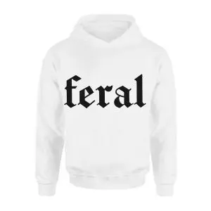 Minimalist Feral Text Graphic T-Shirt 8 Minimalist Feral Text Graphic T Shirt 2 1 1.jpg