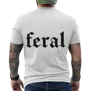 Minimalist Feral Text Graphic T-Shirt 12 Minimalist Feral Text Graphic T Shirt 6 1 1.jpg
