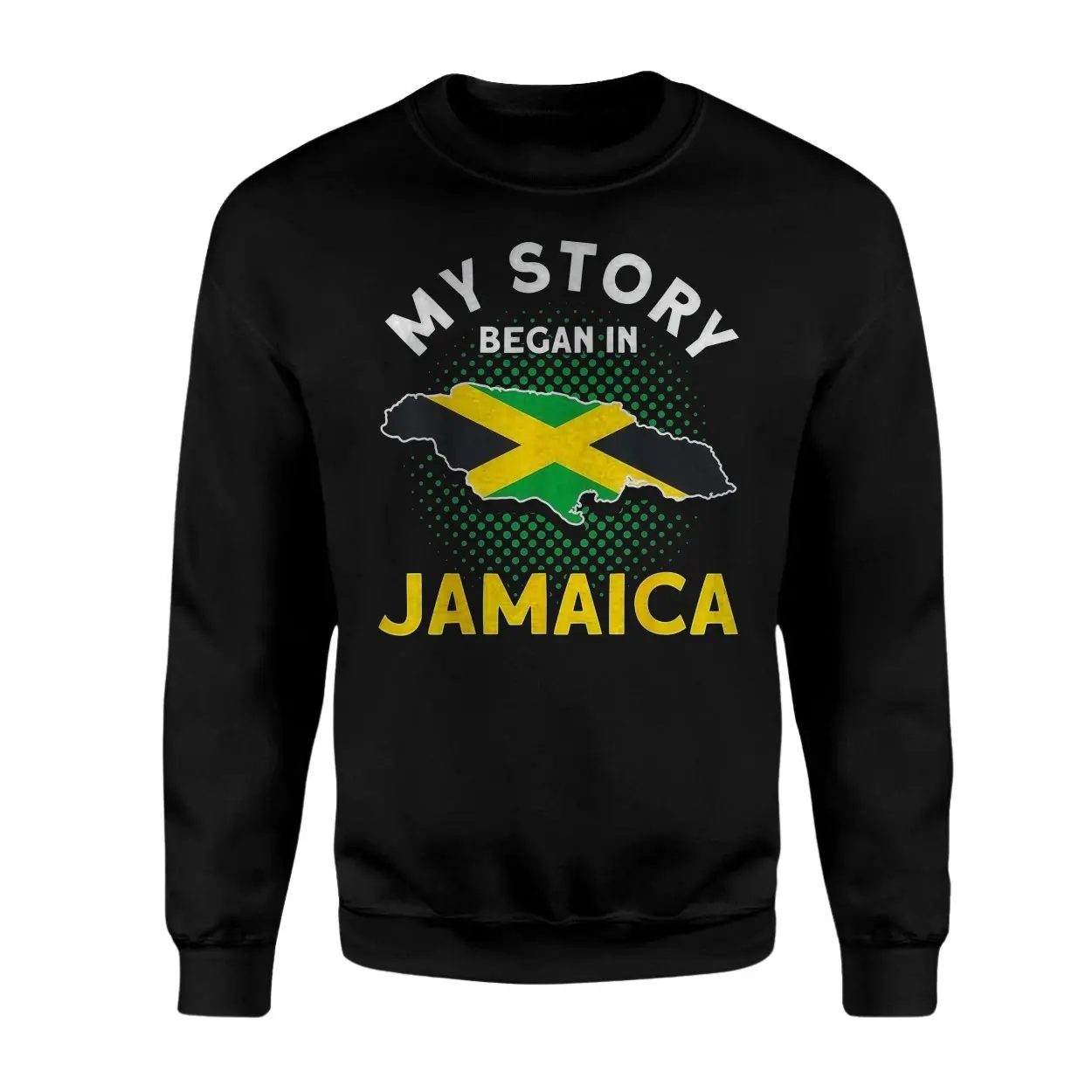 My Story Began In Jamaica Flag T Shirt 3 1.jpg