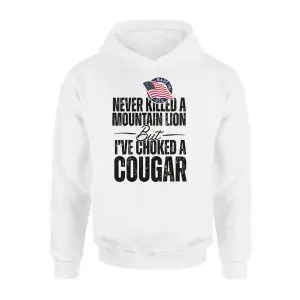 Never Killed A Mountain Lion But Choked A Cougar T-Shirt 8 Never Killed A Mountain Lion But Choked A Cougar T Shirt 2 1.jpg