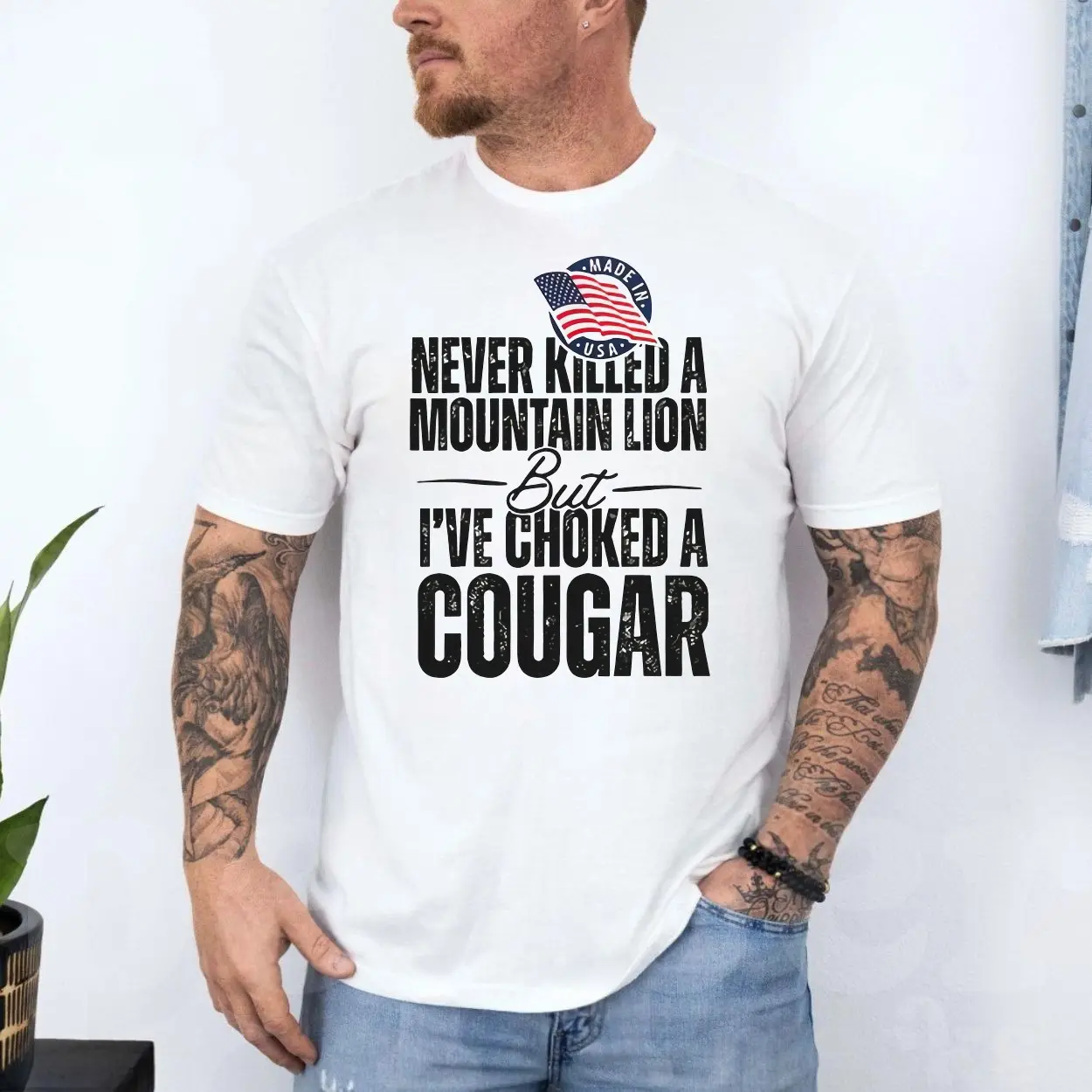 Never Killed A Mountain Lion But Choked A Cougar T Shirt 4 1.jpg