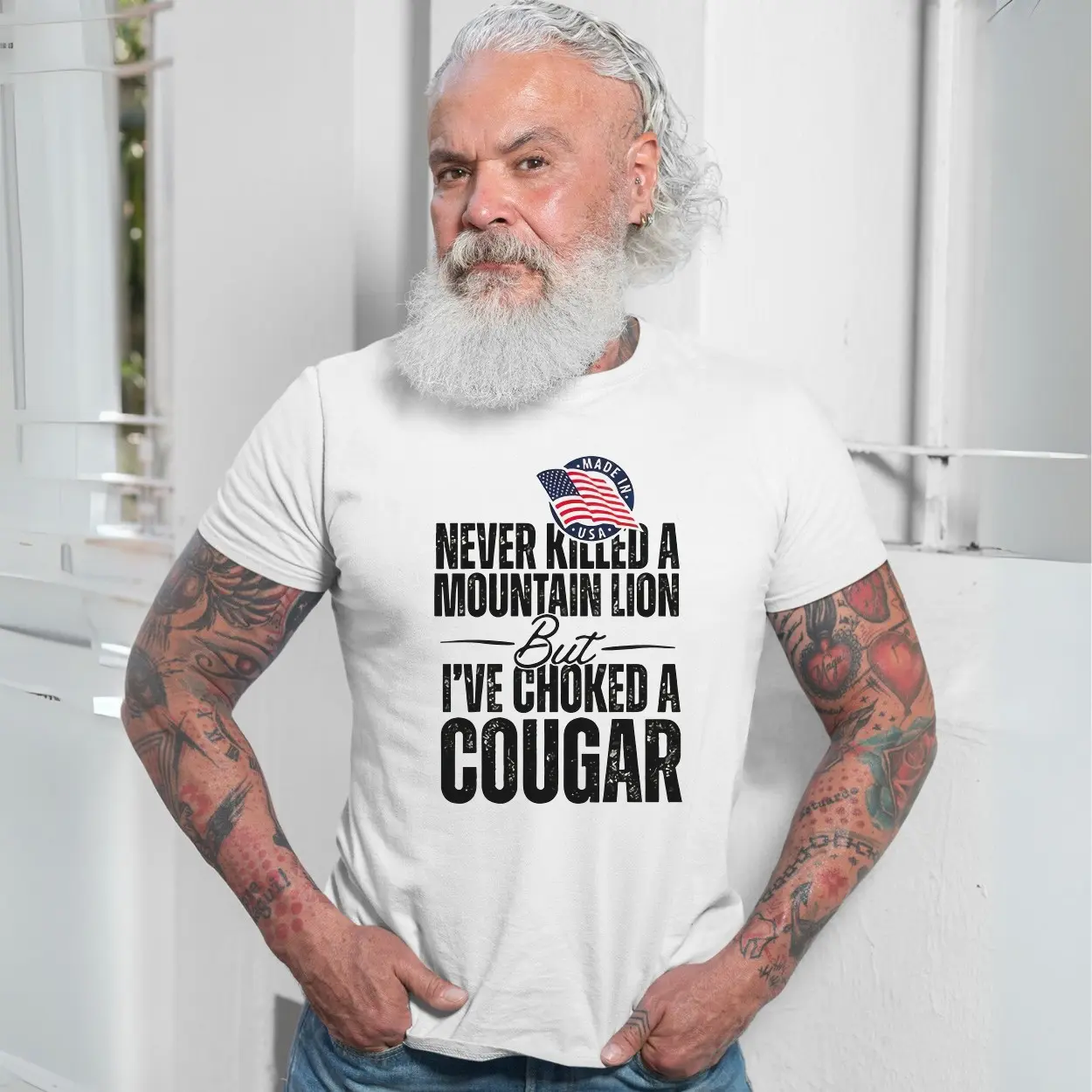 Never Killed A Mountain Lion But Choked A Cougar T Shirt 7 1.jpg