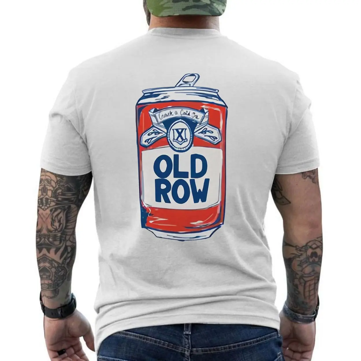 Old Row Beer Can Party Graphic T Shirt 6 1.jpg