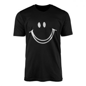 Oversized Black Smiley Face Graphic T Shirt 1 1 1.jpg