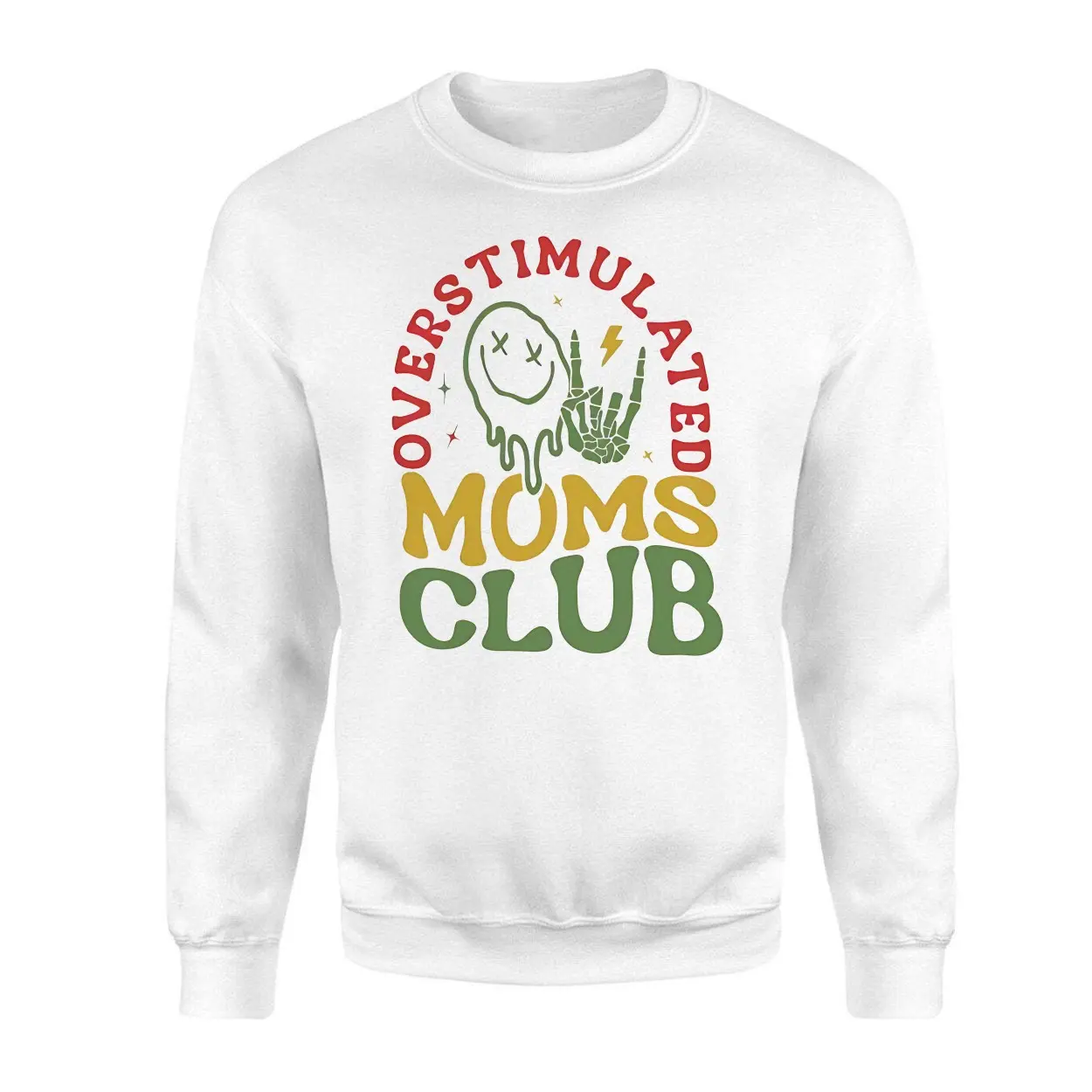 Overstimulated Moms Club Funny Skeleton Graphic T-Shirt 3 Overstimulated Moms Club Funny Skeleton Graphic T Shirt 3 1.jpg