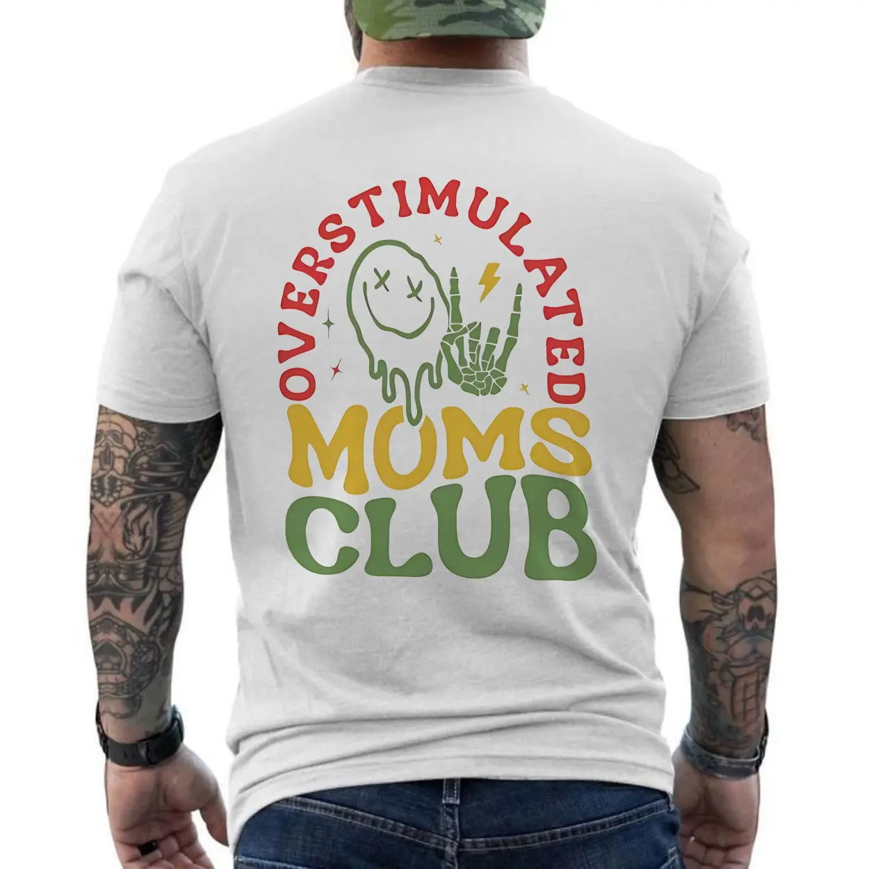 Overstimulated Moms Club Funny Skeleton Graphic T-Shirt 6 Overstimulated Moms Club Funny Skeleton Graphic T Shirt 6 1.jpg
