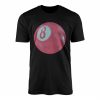 Pink 8 Ball Retro Pool Billiards Aesthetic T Shirt 1 1.jpg