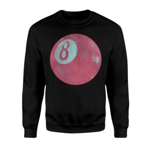 Pink 8 Ball Retro Pool Billiards Aesthetic T Shirt 3 1.jpg