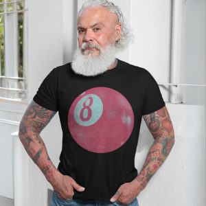 Pink 8 Ball Retro Pool Billiards Aesthetic T Shirt 7 1.jpg