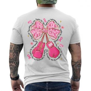 Pink Boxing Gloves Breast Cancer Awareness Support T Shirt 6 1.jpg