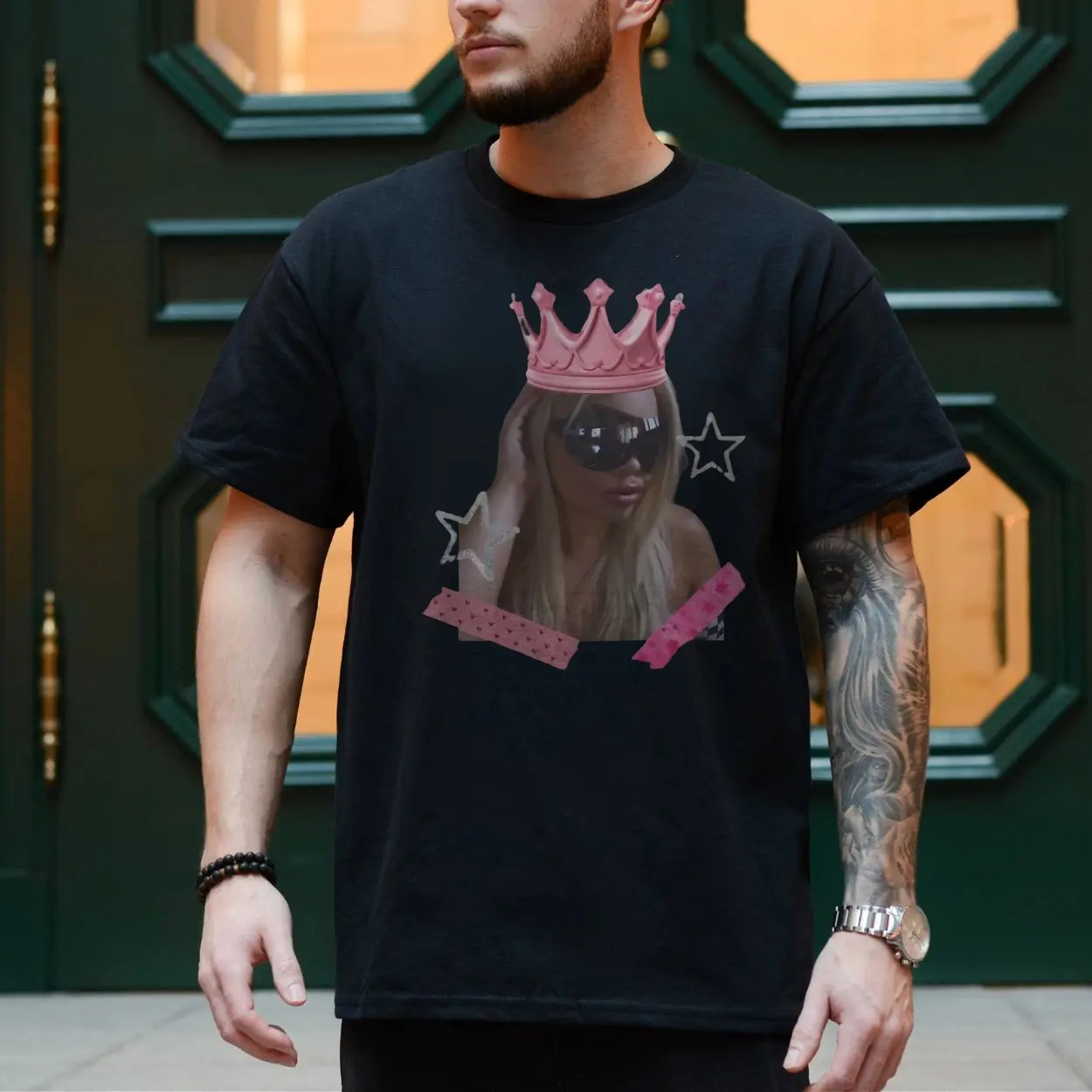 Pink Crown Diva Sunglasses T-Shirt 4 Pink Crown Diva Sunglasses T Shirt 4 1 1.jpg