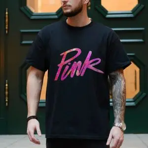 Pink Word Art Vibrant Typography Trendy T-Shirt 10 Pink Word Art Vibrant Typography Trendy T Shirt 4 1 1.jpg