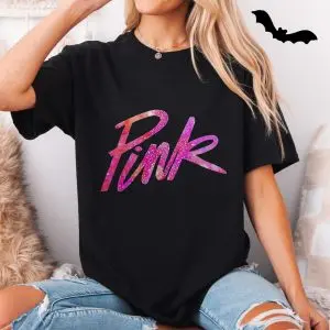 Pink Word Art Vibrant Typography Trendy T-Shirt 11 Pink Word Art Vibrant Typography Trendy T Shirt 5 1 1.jpg