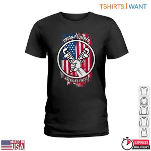 Plumber Union T Shirt Americas Finest With Wrench And Flag Graphic 2 1.jpg