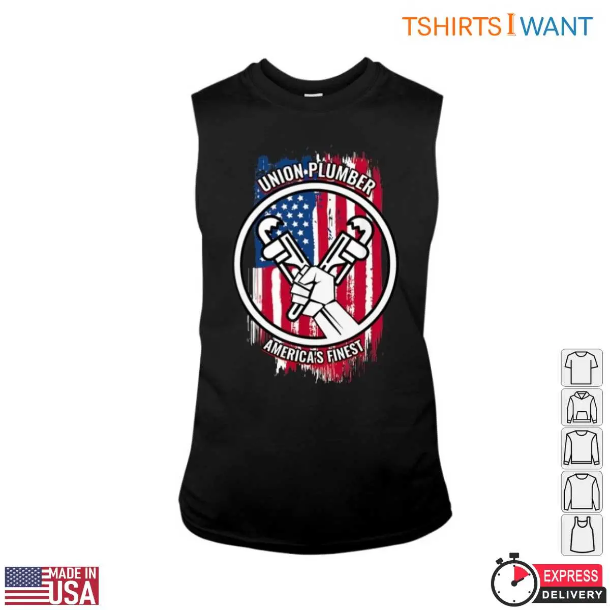 Plumber Union T Shirt Americas Finest With Wrench And Flag Graphic 3 1.jpg