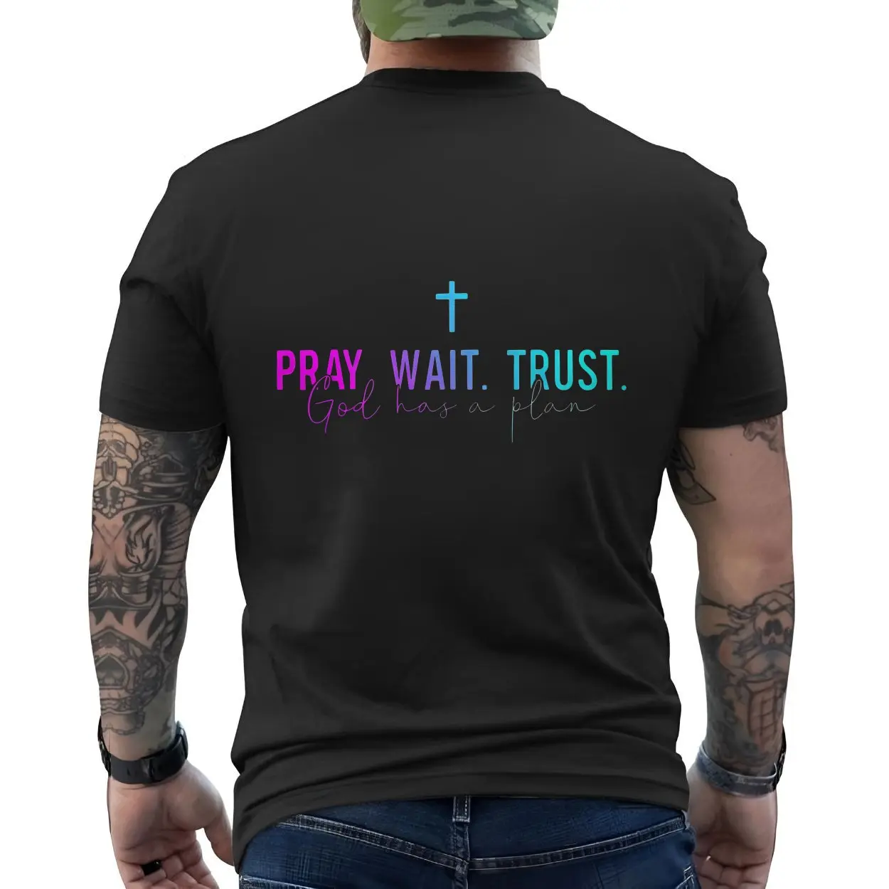 Pray Wait Trust God Has A Plan Christian T-Shirt 6 Pray Wait Trust God Has A Plan Christian T Shirt 6 1.jpg