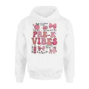 Pre-K Vibes Cute Back to School Teacher T-Shirt 8 Pre K Vibes Cute Back to School Teacher T Shirt 2 1.jpg