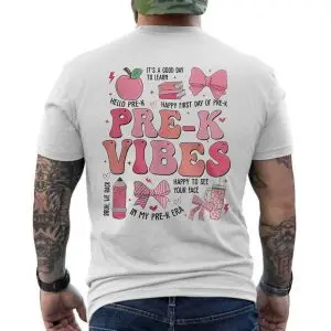 Pre-K Vibes Cute Back to School Teacher T-Shirt 12 Pre K Vibes Cute Back to School Teacher T Shirt 6 1.jpg