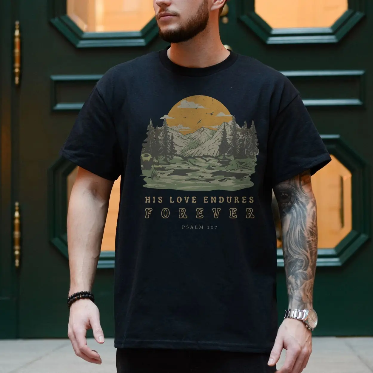 Psalm 107 Scenic Christian Scripture T Shirt Design 4 1.jpg