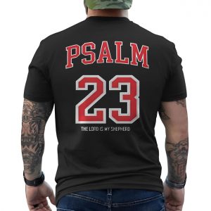 Psalm 23 Christian T Shirt E28093 The Lord Is My Shepherd Bible Tee 6 1.jpg